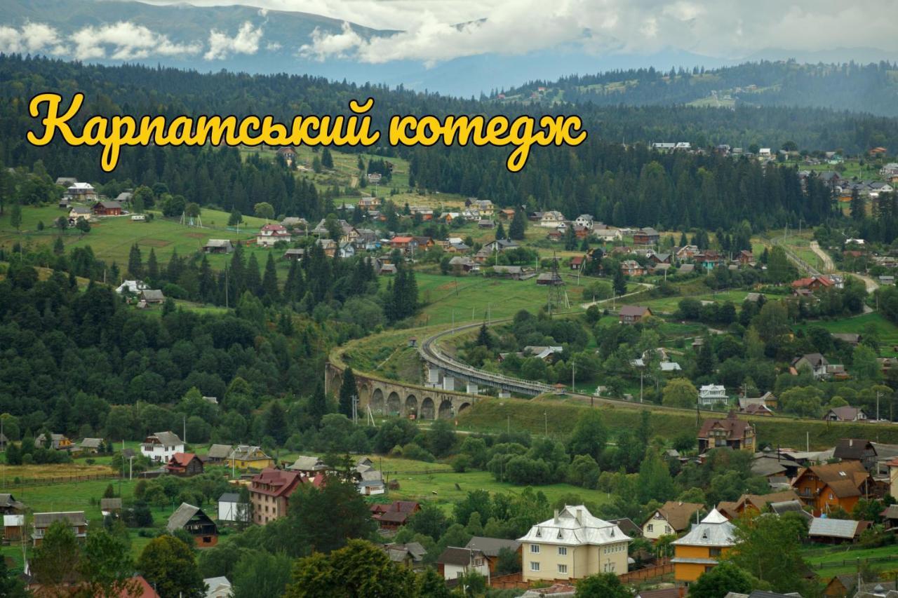 Карпатський Котедж Karpatian Cottage 보로크타 외부 사진