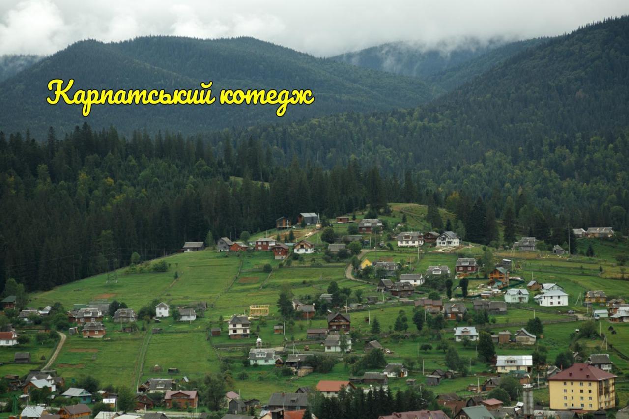 Карпатський Котедж Karpatian Cottage 보로크타 외부 사진